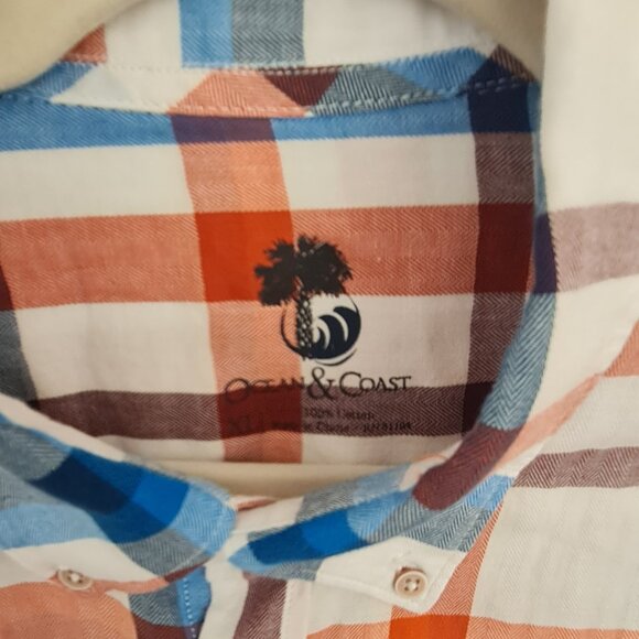 unique Flannel with patch on the back XL - Picture 2 of 5